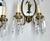 Metal Pair Chinoiserie Eglomise Mirrored Sconces - E F Caldwell For Sale - Image 7 of 16