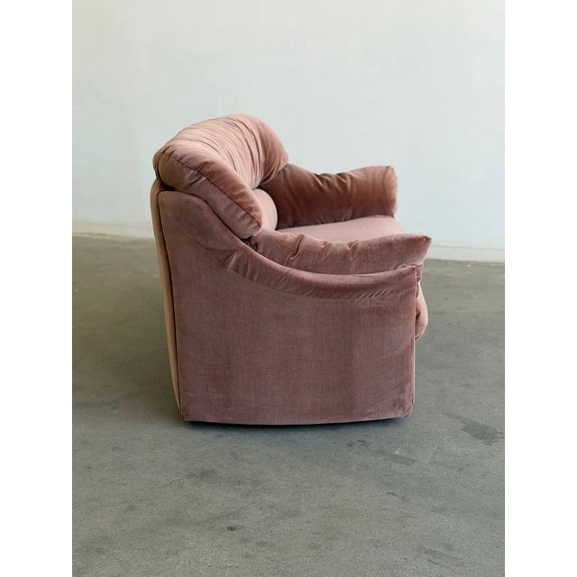 Late 20th Century Late 20th Century Post Modern Loveseat Sofa For Sale - Image 5 of 8