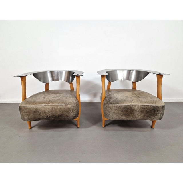 Postmodern Fantasy Island Chairs by Kurt Beier, 1990s, Set of 2 For Sale - Image 3 of 8
