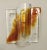 Mid-Century Modern Mid 20th Century Amber Sconces by Mazzega, a Pair For Sale - Image 3 of 8
