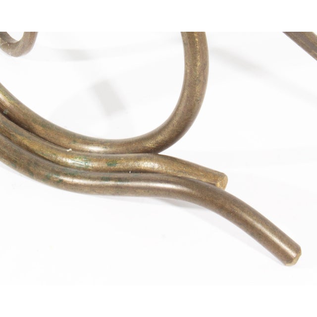 Hand-Forged Calla Lily Candle Holder by Jack Brubaker For Sale In Indianapolis - Image 6 of 7