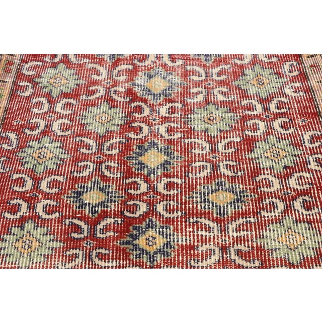 Vintage Turkish Sivas Rug - 02'08 x 04'07 For Sale In Dallas - Image 6 of 9