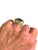 Baby Blue Blue Topaz Sterling & Vermeil Ring Sz 6 New! For Sale - Image 8 of 8