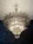 Palmette Ceiling Light Three Levels, 104 Smoked Glasses For Sale - Image 9 of 10