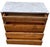 1960s Vintage Louis Philippe Chest of Drawers with Fitted White Marble Top, 1960s For Sale - Image 5 of 8
