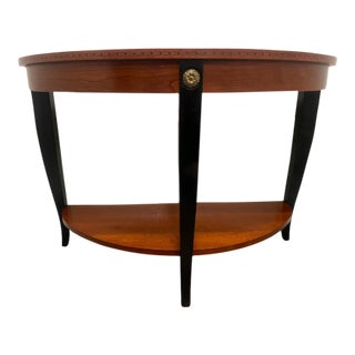 Ethan Allen Medallion Collection Console Table / Sofa Table For Sale