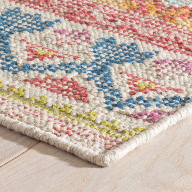 Dash & Albert Dash & Albert by Annie Selke Stony Brook Multi Loom Knotted Cotton Rug, 9' 6" x 13' 6" For Sale - Image 4 of 5