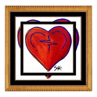 Pop Art Heart, Steve Kaufman For Sale