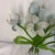 Early 20th Century French Beaded Flowers Pale Blue and White Iris For Sale - Image 5 of 12