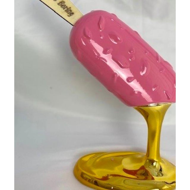 Contemporary Sagrasse, Normal is Boring, 2023, Resin and Marble Powder For Sale - Image 3 of 5
