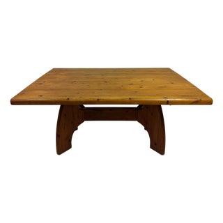 Pine Dining Table from Wasa Möbel, Germany, 1980s For Sale