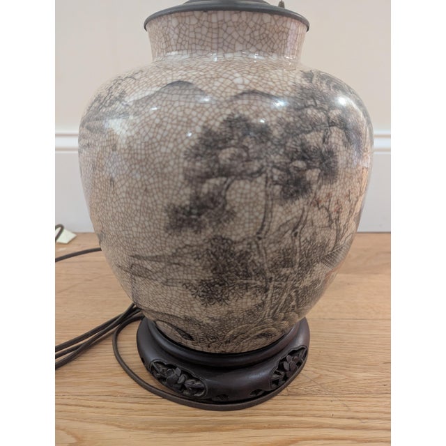Chinoiserie Style Lamp For Sale - Image 4 of 12