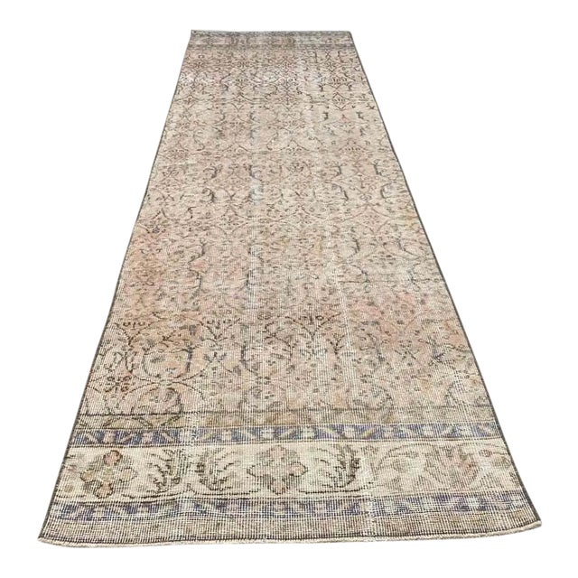 Vintage Anatolian Rug Runner - 34.5"x121" For Sale