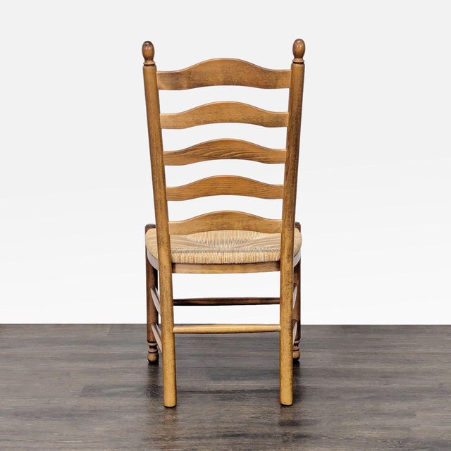2010s Pottery Barn Ladderback Dining Side Chair For Sale - Image 5 of 8