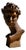 Cast Iron Bust of Michelangelos David, 1960 For Sale