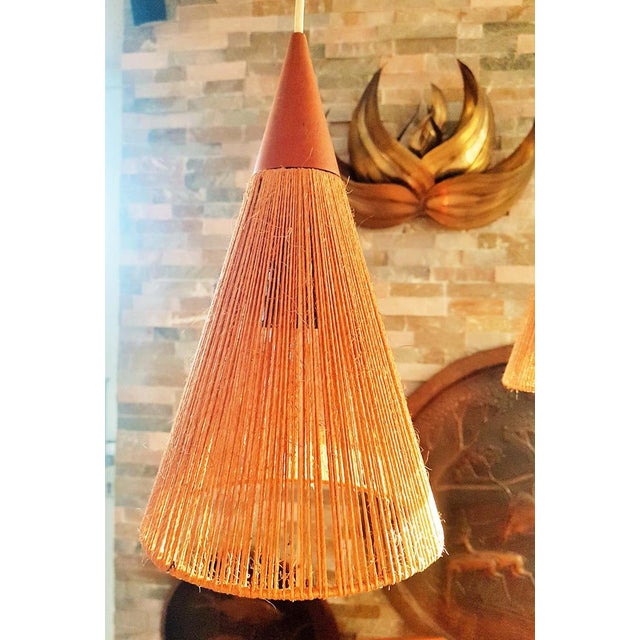 Teak Cascade Lamp by Ib Fabiansen for Fog & Mørup, Denmark, 1960s For Sale - Image 10 of 18