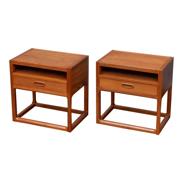 Scandinavian Modern Nightstands by Aksel Kjersgaard Chairish