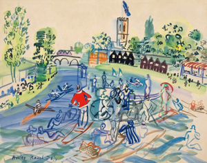Raoul Dufy Regates a Henley Giclee LTD Edition