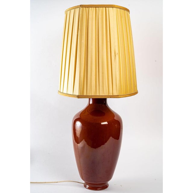 20th Century Porcelain Lamp For Sale - Image 4 of 7