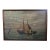 Vintage R. G. Duncan Signed “Astor” Sailboat Seascape Original Oil on Board—Framed For Sale