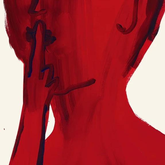 Contemporary David Shrigley SHHH Lithograph Poster, 2023 For Sale - Image 3 of 6
