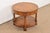 1960s Baker Furniture French Empire Cherry and Burl Wood Tea Table, Circa 1960s For Sale - Image 5 of 16