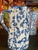 Blue Set of Five Antique English Spongeware C. 1870-1890 For Sale - Image 8 of 10