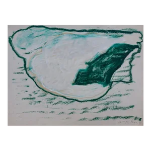 1993 William Douglas McGee Abstract Oil on Paper