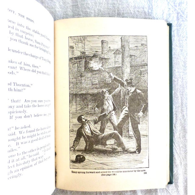 Late 19th Century 1890 Victorian Era, 'Tony the Hero' by Horatio Alger For Sale - Image 5 of 5