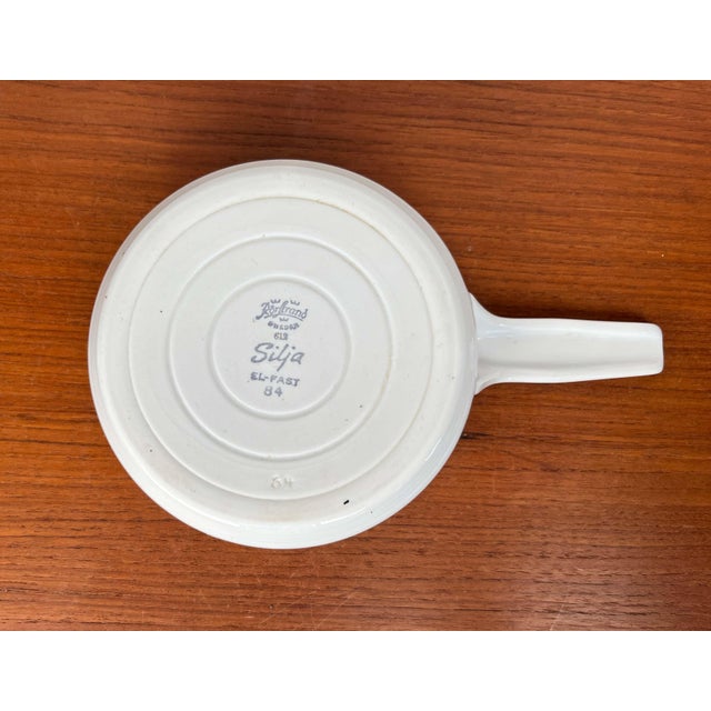 Mid-Century Modern Swedish Silja Series Bowl with Handle by Marianne Westman for Rörstrand, 1960s For Sale - Image 12 of 16