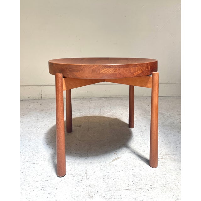 1960s Danish Flip Top Table Attributed to Jens Quistgaard For Sale - Image 9 of 10