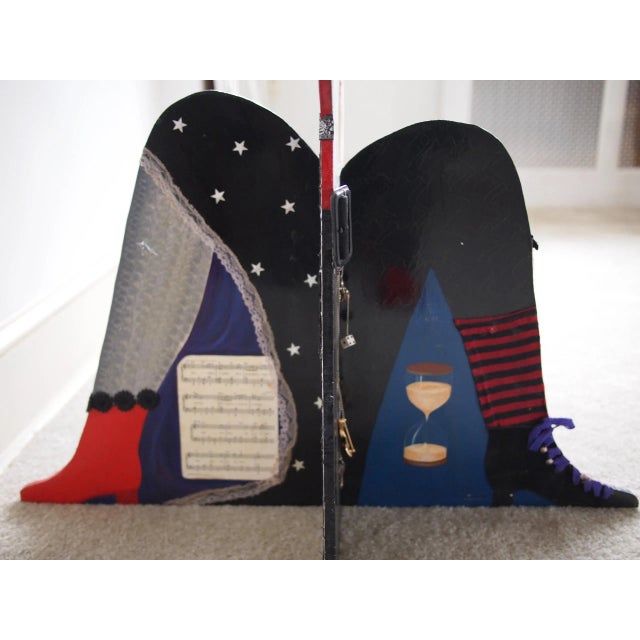 1980s Original Arona Reiner Mid-Century Modern Postmodern Surrealist Plastic Portrait Female 3-D Double-Sided Sculpture For Sale In Philadelphia - Image 6 of 7