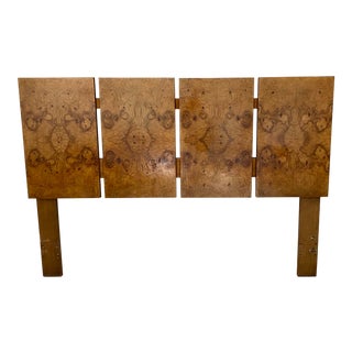 Vintage Lane Burl Queen Headboard For Sale