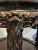 Early 20th Century Carved Wood and Marble Jardiniere Stand For Sale - Image 4 of 5