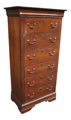 Broyhill Georgian Style Mahogany Lingerie Chest