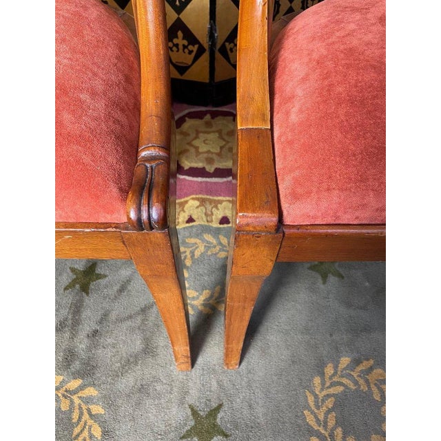 Empire Gondola Dining Chairs, Set of 6 For Sale - Image 4 of 11