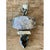 Vintage Boho Smokey Quartz & Mother of Pearl Pendant For Sale - Image 11 of 12