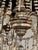 19th C. Italian Silverleaf Wood and Crystal Chandeliers For Sale - Image 4 of 12