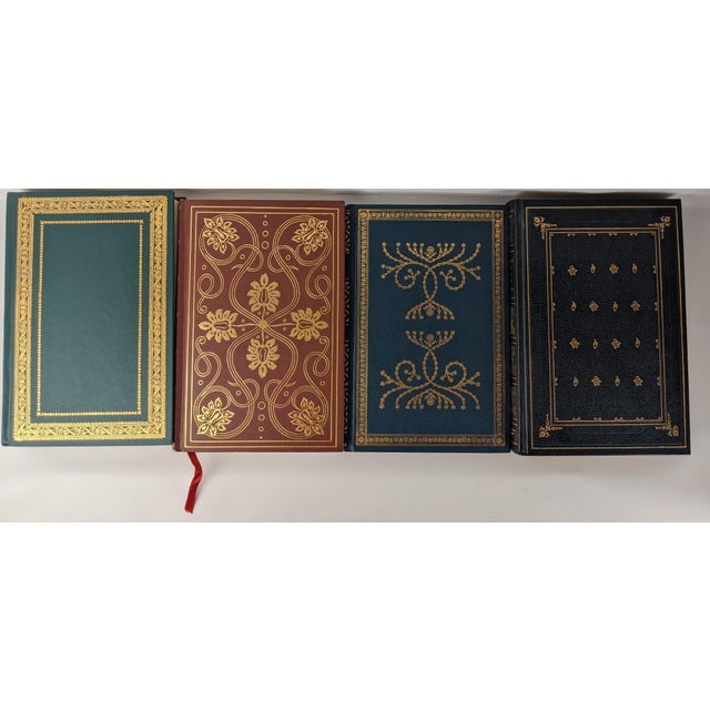 Textile Vintage International Collectors Library Gilt-Bound Classics – Set of 10 For Sale - Image 7 of 17