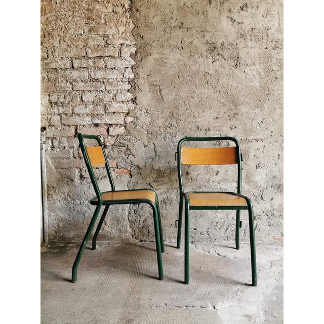 Vintage Dining Chairs from Tolix, Set of 30 For Sale - Image 5 of 5