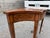 Vintage Hepplewhite Style Mahogany and Burled Wood Inlaid Console Table For Sale - Image 11 of 17