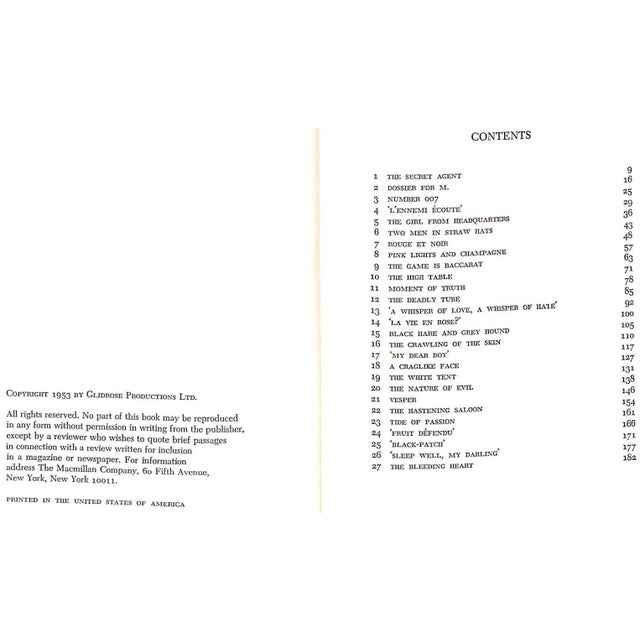 "Casino Royale" 1966 Fleming, Ian For Sale - Image 4 of 5