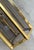 Late 20th Century Mid-Century Modern Tall & Narrow Statement Pendant Chandelier in Brass With Clear Glass, in the Style of Robert Sonneman For Sale - Image 5 of 6