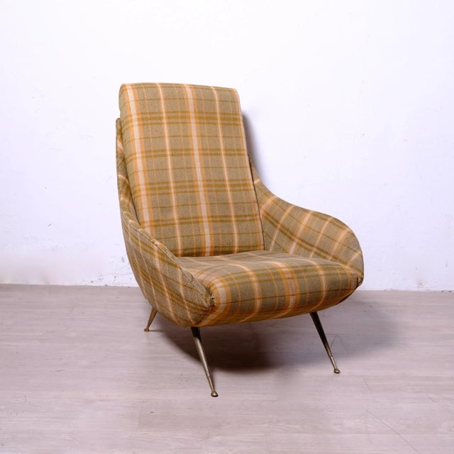 Vintage Lounge Chair, Italy, 1950s For Sale - Image 9 of 18