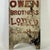 A remarkable front side of a sandwich board early 20th Century trade sign. The tall and large hand painted and designed...