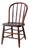 Antique American Windsor Bow Back Spindle Chair For Sale