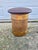 1960s Mid-Century Italian Gilded Metal Storage Ottoman / Vanity Stool - Newly Upholstered For Sale In New Orleans - Image 6 of 12