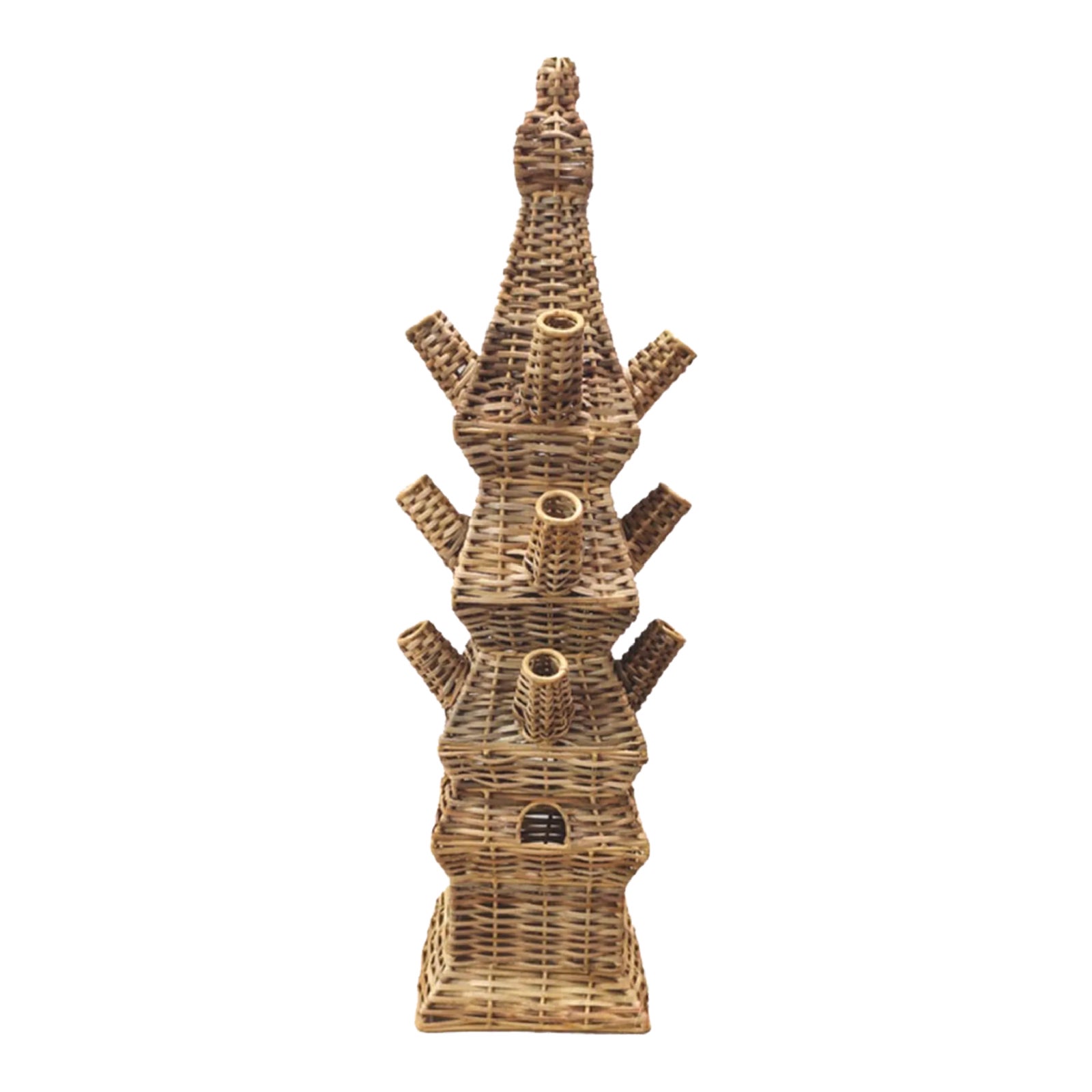Large Wicker Tulipiere