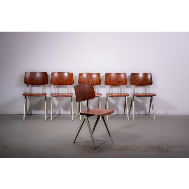 S16 Chairs from Galvanitas, 1970s, Set of 6 For Sale - Image 16 of 16