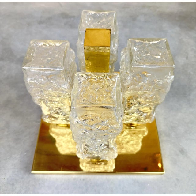 Vintage Flush Mount from Hillebrand, 1970s For Sale - Image 4 of 13